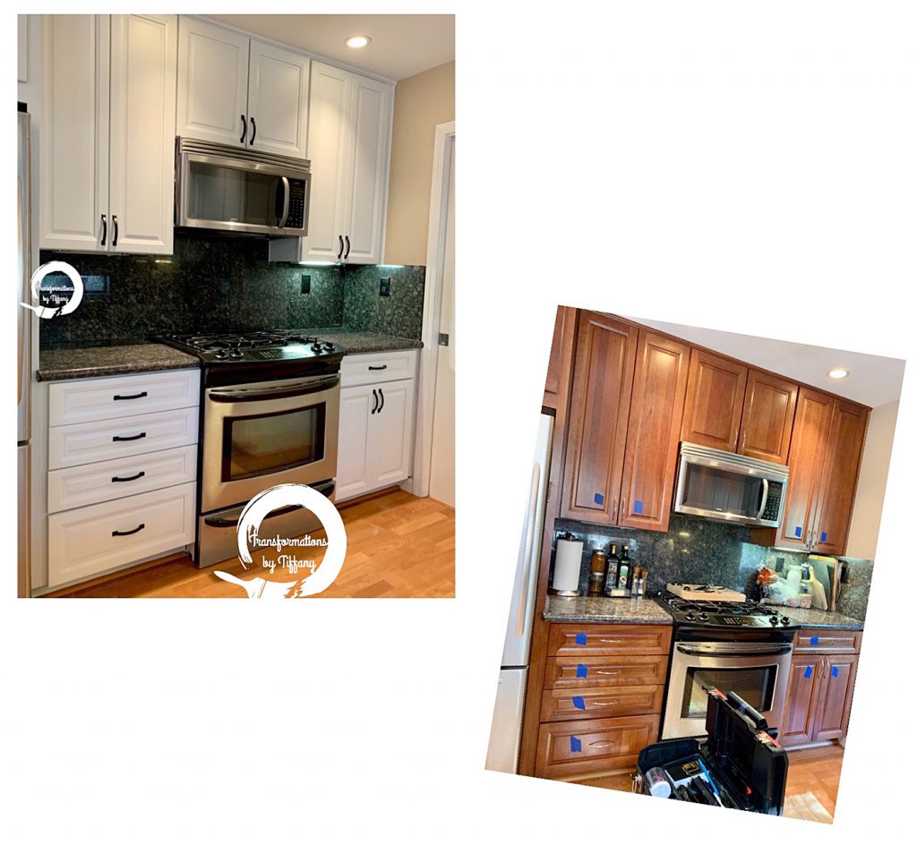 Before-After-Kitchen-Transformation by Napa Kitchen Painter
